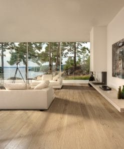 Oak Nouveau White Living Room