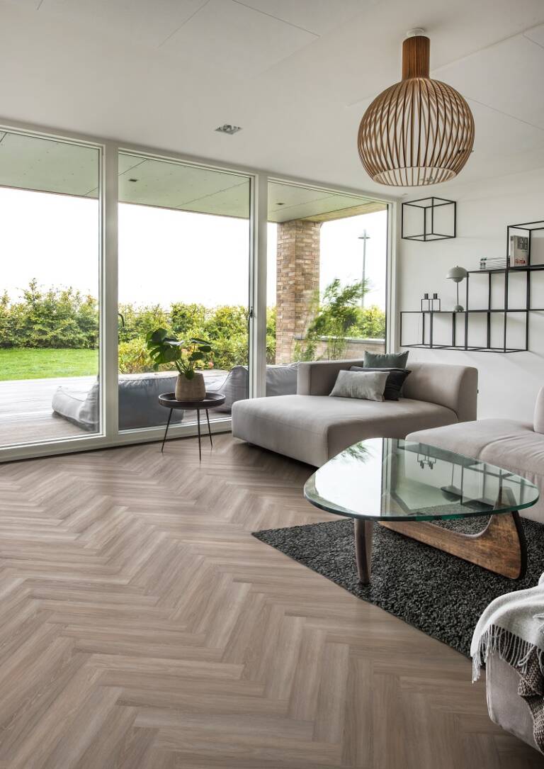 Kahrs tiles image - replacing carpet with wooden floors