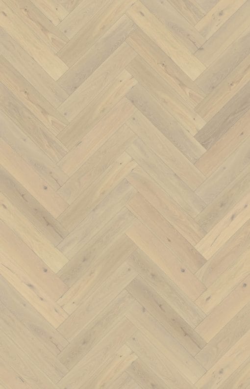 Oak White Herringbone